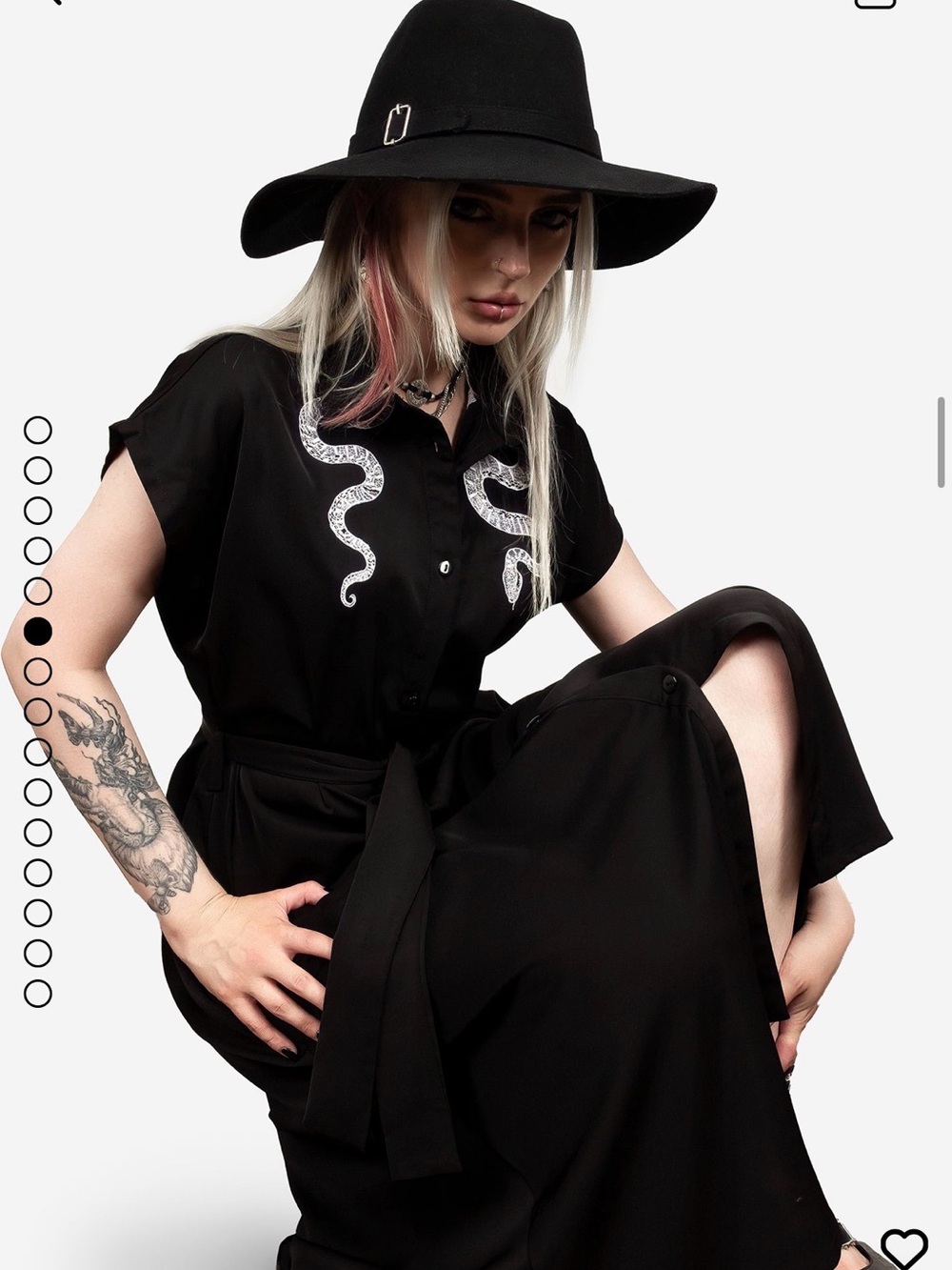 Disturbia Slither Relaxed Midaxi Dress NEW WITH TAGS SOLD OUT ONLINE Size US16 - Picture 6 of 12